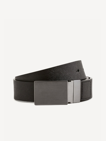 Celio Curea din piele neagră pentru bărbați Celio Visibe