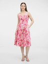 Orsay Rochie roz cu flori pentru femei ORSAY