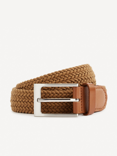Celio Curea tricotată maro pentru bărbați Celio Gigi1
