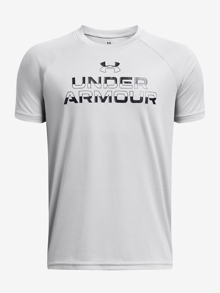 Under Armour UA Tech Split Wordmark SS Tricou pentru copii