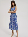 Moodo Rochie midi cu model albastru Moodo