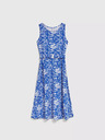 Moodo Rochie midi cu model albastru Moodo