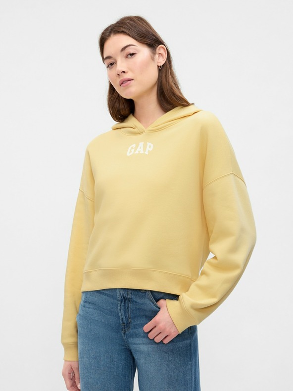 GAP Hanorac scurt cu logo GAP