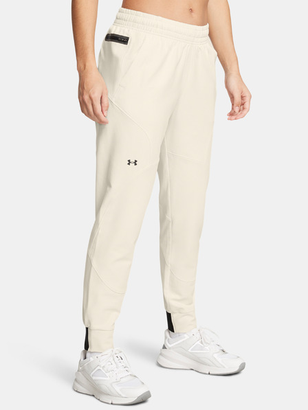 Under Armour UA Unstoppable Jogger-WHT Pantaloni de trening