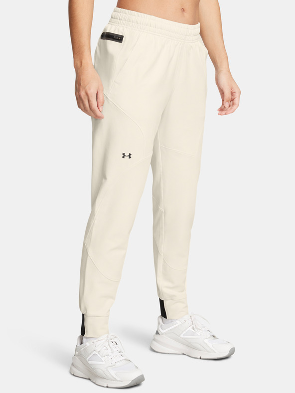 Under Armour UA Unstoppable Jogger-WHT Pantaloni de trening