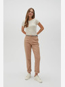 Moodo Pantaloni pentru femei Moodo Beige