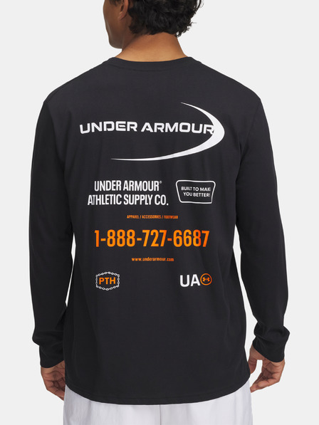 Under Armour UA M WORKWEAR LOGO LS Tricou