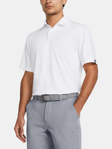 Under Armour UA T2G Polo LB-WHT Tricou