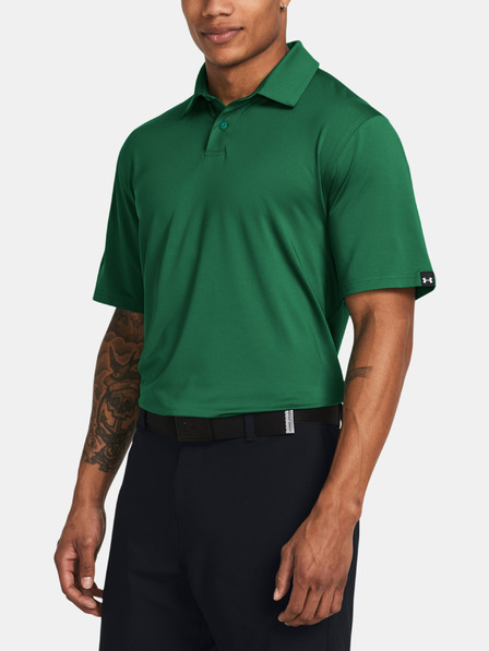 Under Armour UA T2G Polo LB-GRN Tricou