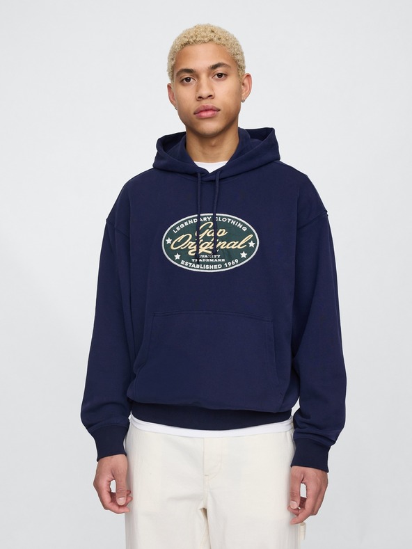 GAP Hanorac oversize cu logo Americana GAP
