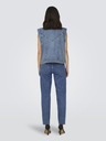 ONLY Vesta din denim albastră pentru femei ONLY