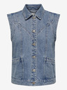 ONLY Vesta din denim albastră pentru femei ONLY