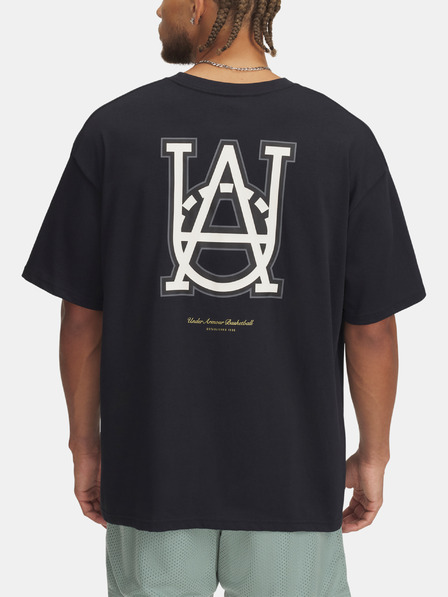 Under Armour UA M HWT Hoops Courtside SS Tricou