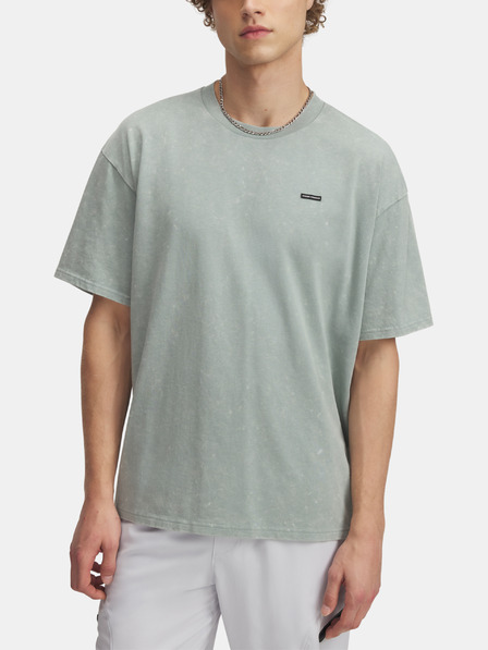 Under Armour UA M HW OS LOGO WASH SS Tricou