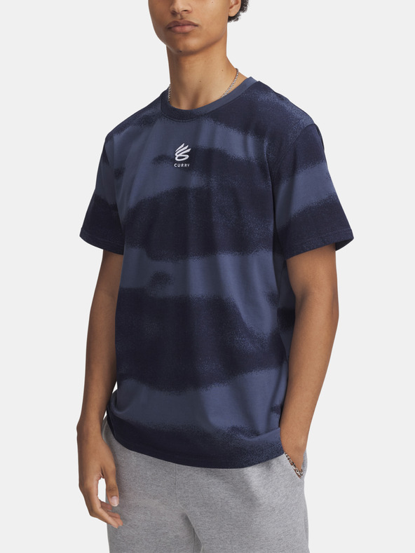 Under Armour Curry Hvyweight Logo Tee Tricou