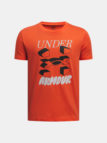 Under Armour UA B SPLIT BIG LOGO SS Tricou