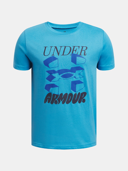 Under Armour UA B SPLIT BIG LOGO SS Tricou