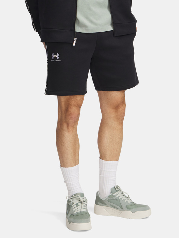 Under Armour UA Icon Fleece Short Taping Pantaloni scurți