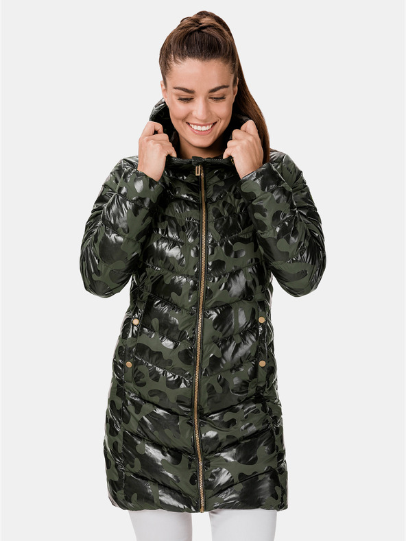 Sam 73 Palton matlasat cu model pentru femei, kaki SAM 73 Alisha