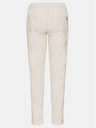 Sam 73 Pantaloni crem din in pentru femei SAM 73