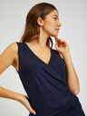 Sam 73 Tricou fără mâneci basic albastru închis pentru femei SAM73 Lupus