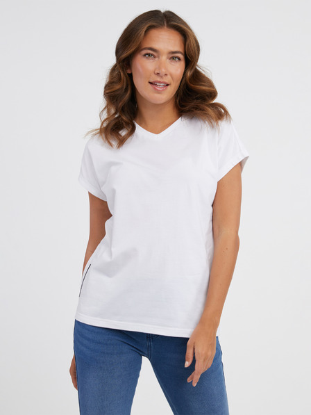 Sam 73 Tricou alb de damă SAM 73 Vitani