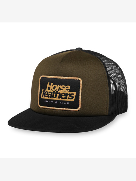 Horsefeathers Șapcă Caster - măsliniu HORSEFEATHERS