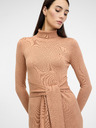 Orsay Rochie midi maro deschis pentru femei ORSAY