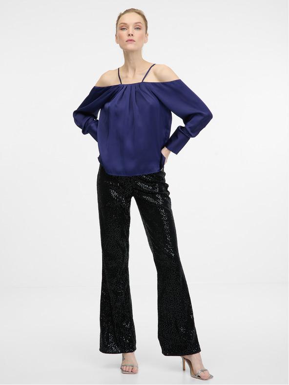 Orsay Pantaloni negri de damă ORSAY