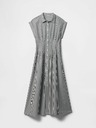 GAP Rochie midi cămașă din poplin GAP