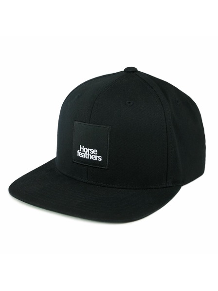 Horsefeathers Braden cap - negru HORSEFEATHERS