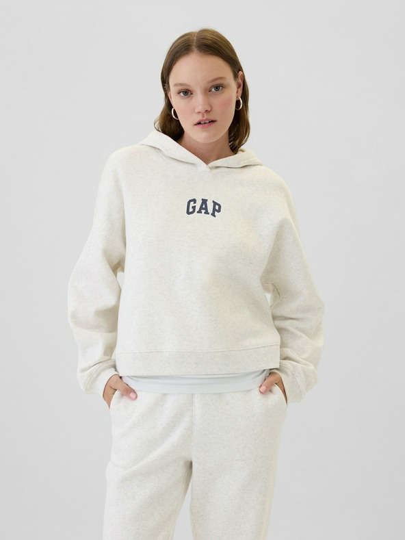 GAP Hanorac crop cu logo GAP