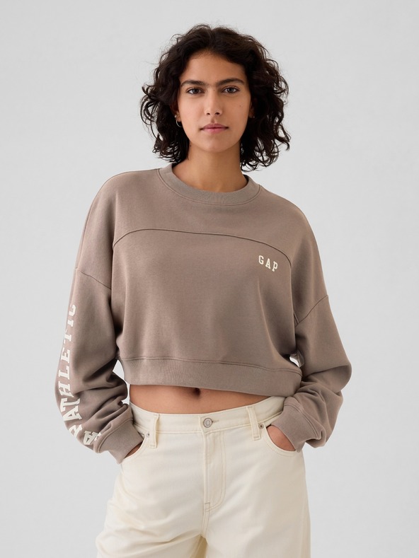 GAP Hanorac scurt cu logo GAP