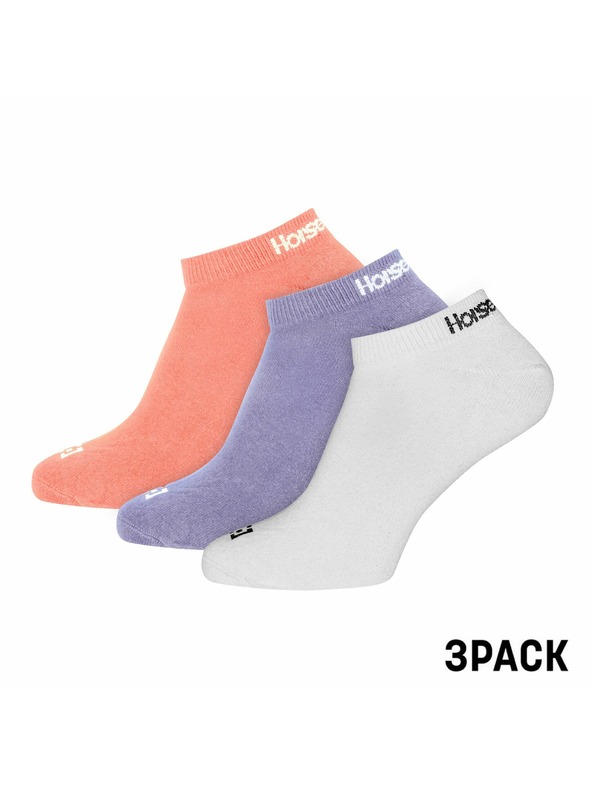 Horsefeathers Șosete Leni 3Pack - puf pastel HORSEFEATHERS