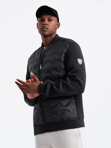 Ombre Clothing Jachetă bomber matlasată pentru bărbați Ombre Clothing