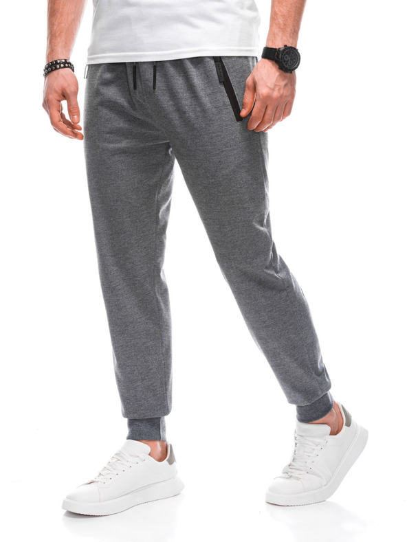 Edoti EDOTI Pantaloni de trening pentru bărbați, gri