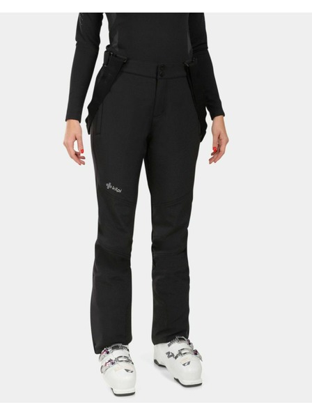 Kilpi Pantaloni de schi Softshell pentru femei Kilpi RHEA-W Negru