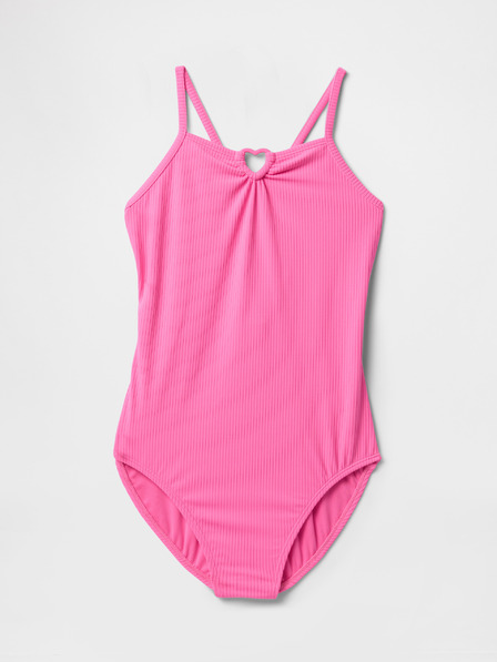GAP Costum de baie pentru copii cu textură rib GAP
