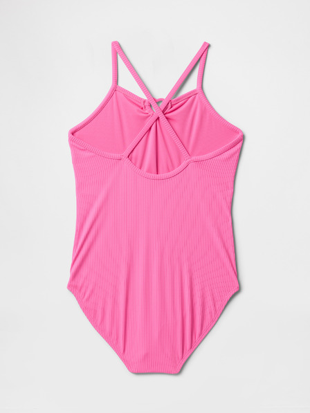 GAP Costum de baie pentru copii cu textură rib GAP