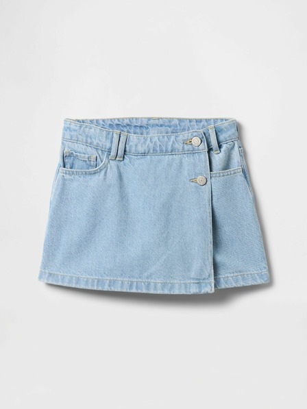 GAP Fustă-pantalon scurt din denim pentru copii GAP