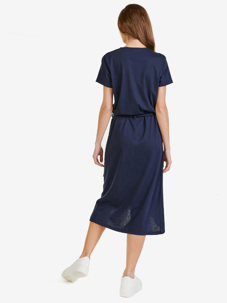Sam 73 Dark Blue Midi Dress SAM 73 Gaia