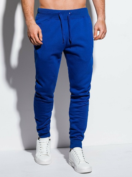 Edoti Pantaloni de trening bărbați albaștri Edoti
