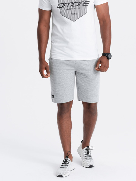Ombre Clothing Pantaloni de trening scurți tricotați pentru bărbați Ottoman Ombre Clothing