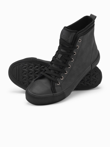 Ombre Clothing Adidași cu gleznă pentru bărbați Îmbrăcăminte Ombre