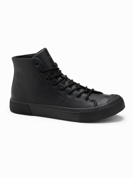 Ombre Clothing Adidași bărbătești high top cu vârf din cauciuc Ombre Clothing