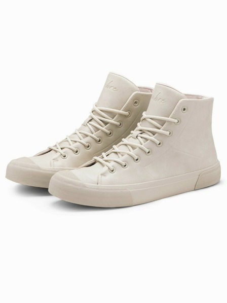 Ombre Clothing Adidași bărbătești high top cu vârf din cauciuc Ombre Clothing