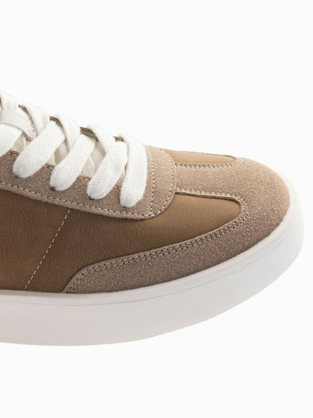 Ombre Clothing Adidași cu talpă groasă Oldschool pentru bărbați maro deschis Îmbrăcăminte Ombre