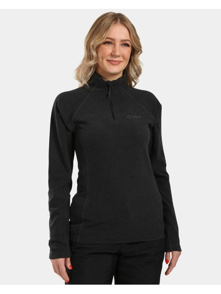 Kilpi Hanorace fleece pentru femei Kilpi ALMERI-W Negru