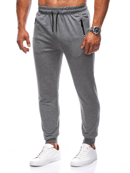 Edoti EDOTI Pantaloni de trening pentru bărbați, gri