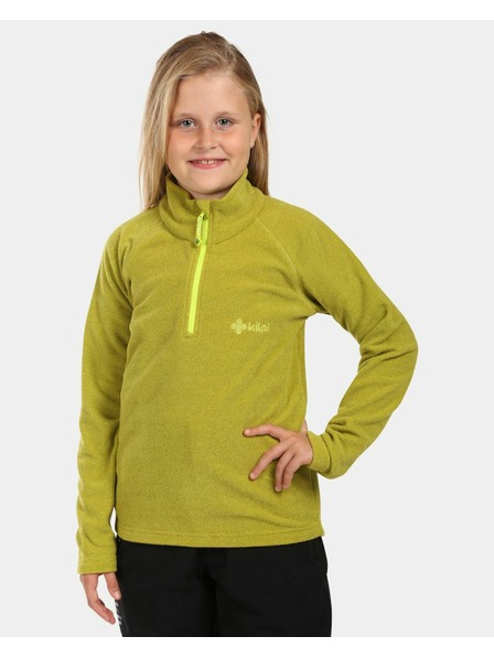 Kilpi Hanorac fleece pentru copii Kilpi ALMERI-J Verde deschis